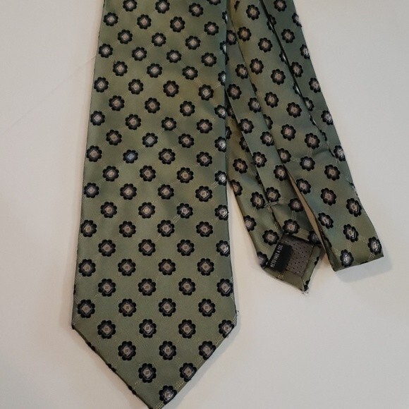 ENRO Platinum Silk Tie - Picture 1 of 4